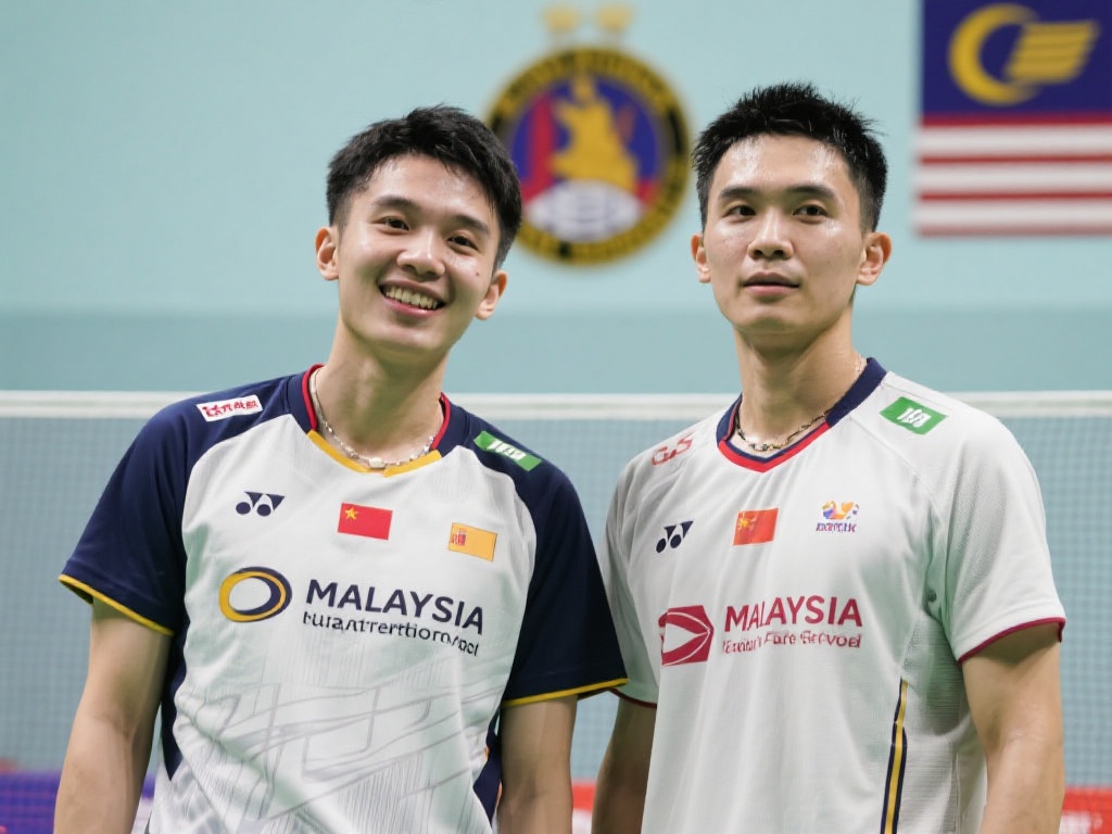 陈堂杰/杜依蔚:拆对风波平息 全力以赴为国争光 值得一提的是,马来西亚羽毛球协会也在背后