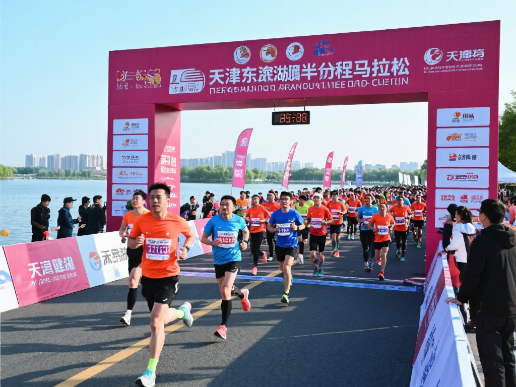 “天津东丽湖半程马拉松圆满落幕” 随着人们对健康生活方式的追求日益增加,类
