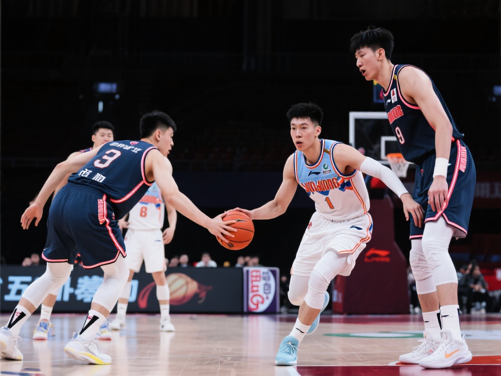 陈盈骏妙传助攻 周琦暴扣强势得分 这一精彩的配合不仅仅是个人能力的展现,更