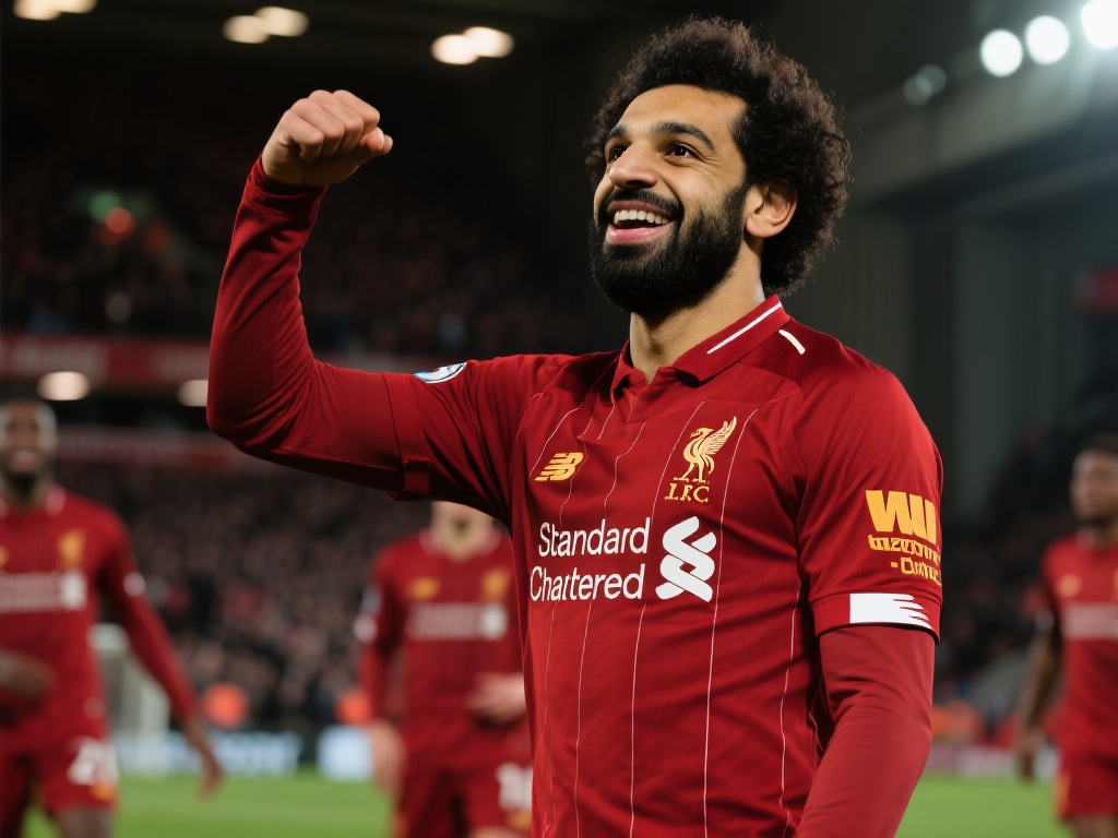 当被问及自己在利物浦的地位时，萨拉赫毫不