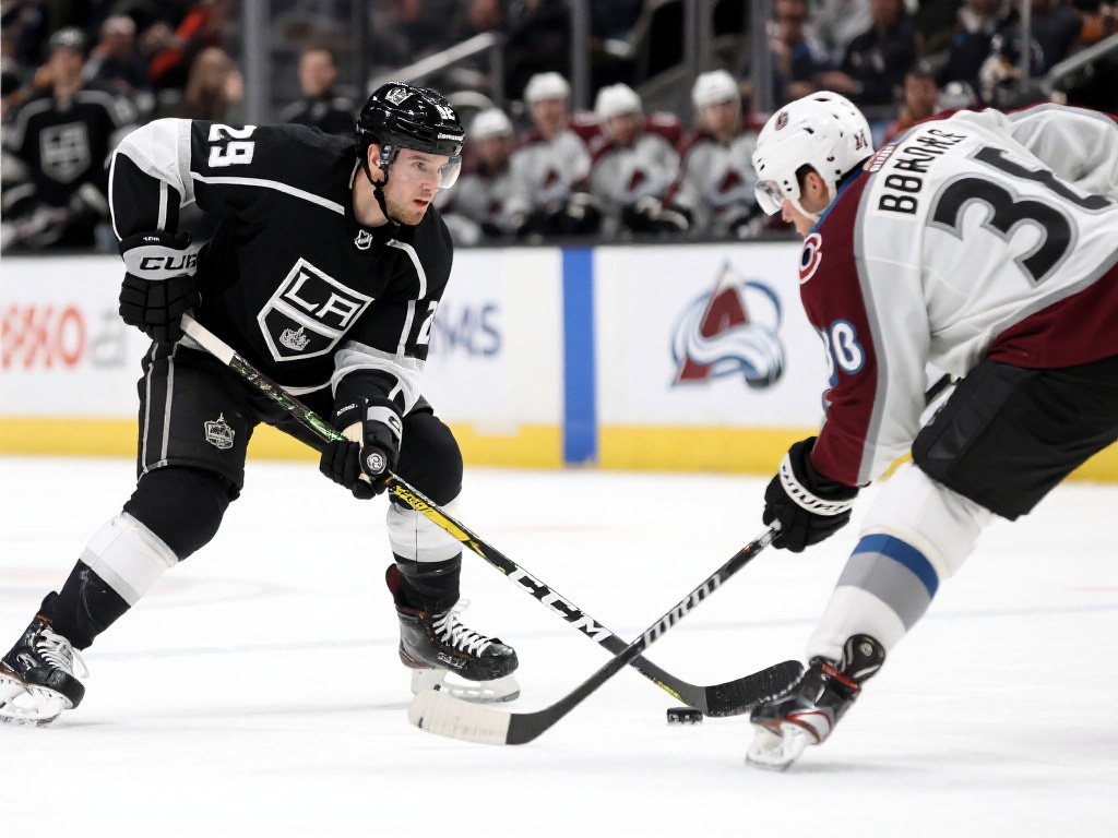 洛杉矶国王迎战科罗拉多雪崩:常规赛焦点对决 这场比赛的关键在于洛杉矶国王精密的防守能